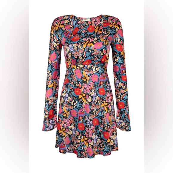 Spell Designs Last Drinks Mini Dress Small NWOT 💙🩷 - Picture 2 of 11